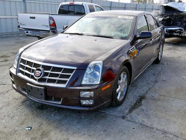 1G6DD67V480215308 - 2008 CADILLAC STS PURPLE photo 2