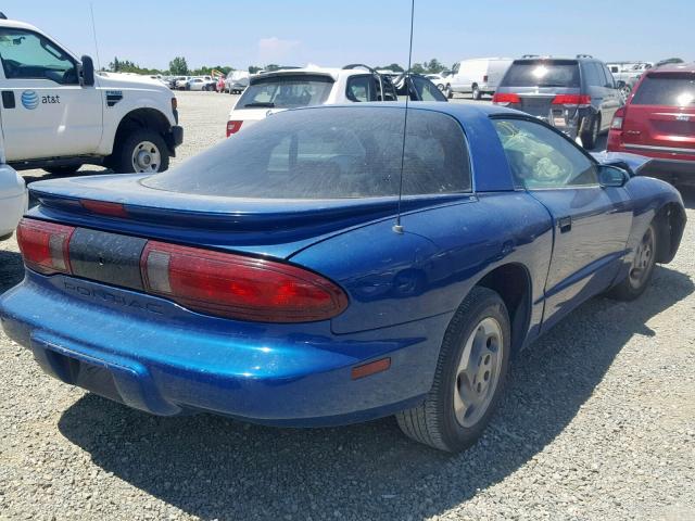 2G2FS22S5R2205117 - 1994 PONTIAC FIREBIRD BLUE photo 4