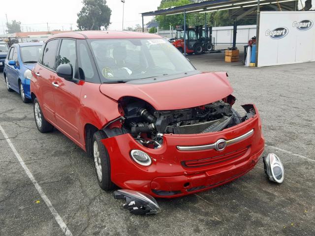 ZFBCFAAH0EZ000169 - 2014 FIAT 500L POP RED photo 1