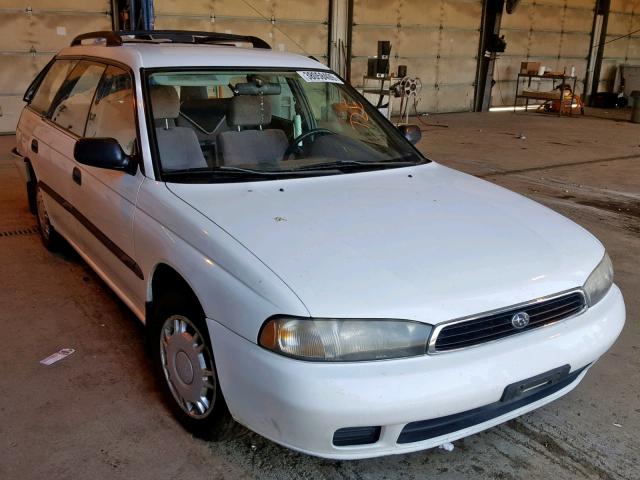 4S3BK6354S7329436 - 1995 SUBARU LEGACY L WHITE photo 1