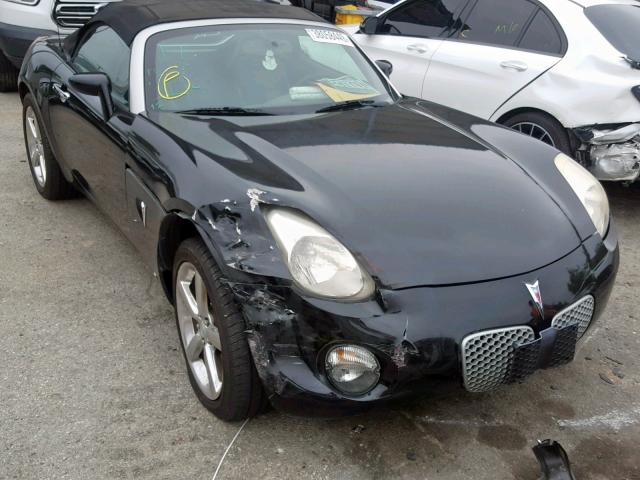 1G2MN35B19Y105292 - 2009 PONTIAC SOLSTICE BLACK photo 1