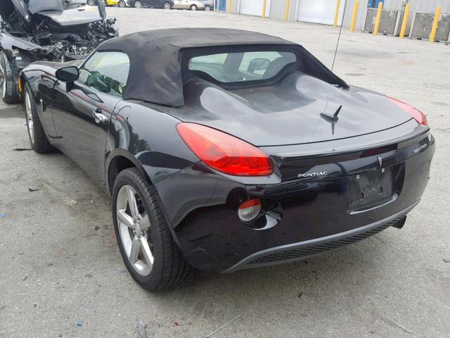 1G2MN35B19Y105292 - 2009 PONTIAC SOLSTICE BLACK photo 3