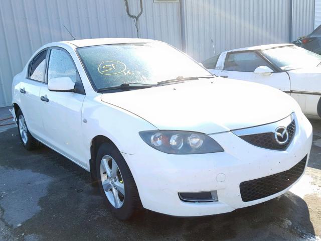 JM1BK32FX81177487 - 2008 MAZDA 3 I WHITE photo 1