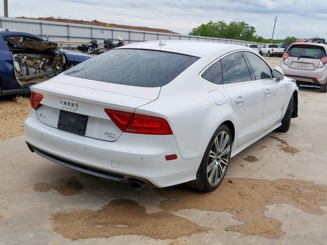 WAU3GBFC0CN056157 - 2012 AUDI A7 PRESTIG WHITE photo 4