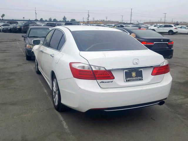 1HGCR2F84FA210701 - 2015 HONDA ACCORD EXL WHITE photo 3