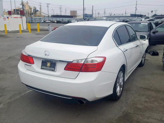 1HGCR2F84FA210701 - 2015 HONDA ACCORD EXL WHITE photo 4