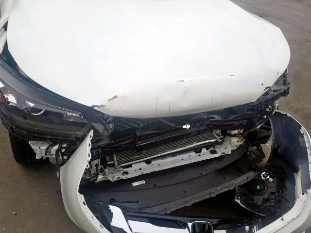 1HGCR2F84FA210701 - 2015 HONDA ACCORD EXL WHITE photo 9