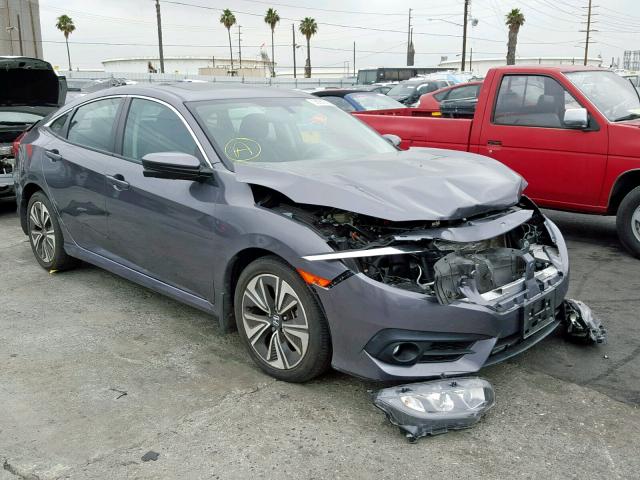 2HGFC1F76HH635079 - 2017 HONDA CIVIC EXL GRAY photo 1