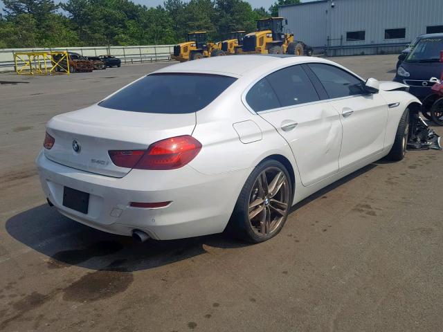 WBA6A0C56DDZ03554 - 2013 BMW 640 I WHITE photo 4