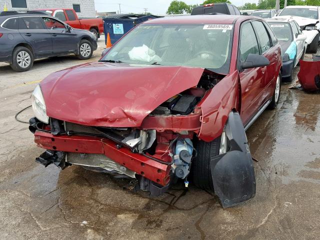 1G1ZT62844F234531 - 2004 CHEVROLET MALIBU MAX 栗色 照片 2