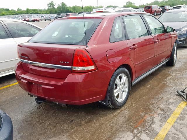 1G1ZT62844F234531 - 2004 CHEVROLET MALIBU MAX 栗色 照片 4