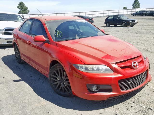 JM1GG12L061106376 - 2006 MAZDA SPEED 6 RED photo 1