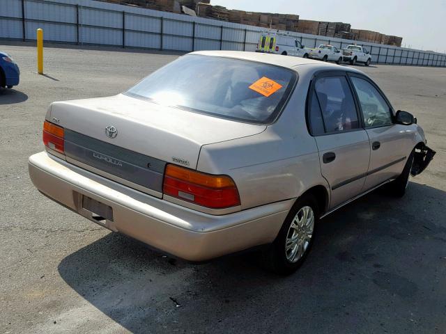 1NXAE09BXSZ278180 - 1995 TOYOTA COROLLA LE BEIGE photo 4