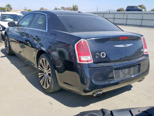 2C3CCABG3EH103389 - 2014 CHRYSLER 300 S BLACK photo 3