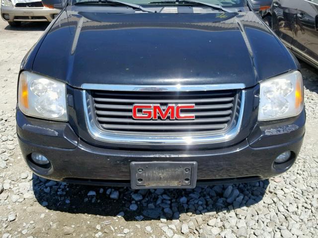 1GKDT13S242140769 - 2004 GMC ENVOY BLACK photo 9