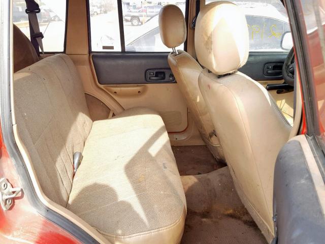 1J4FT68S6XL511029 - 1999 JEEP CHEROKEE S RED photo 6