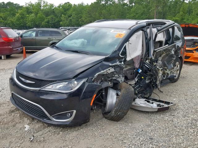 2C4RC1EG7HR570914 - 2017 CHRYSLER PACIFICA T BLACK photo 2