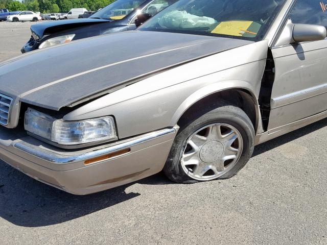 1G6EL12Y9YU136723 - 2000 CADILLAC ELDORADO E GOLD photo 9