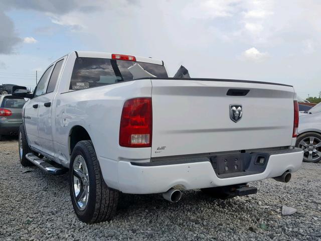 1C6RD6FT4CS182138 - 2012 DODGE RAM 1500 S WHITE photo 3