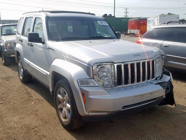 1J8GN58K68W272332 - 2008 JEEP LIBERTY LI SILVER photo 1