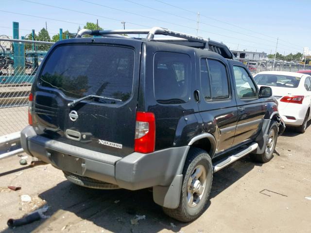 5N1ED28Y54C638776 - 2004 NISSAN XTERRA XE BLACK photo 4