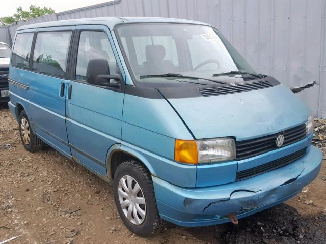 WV2KC0702PH077102 - 1993 VOLKSWAGEN EUROVAN GL TEAL photo 1