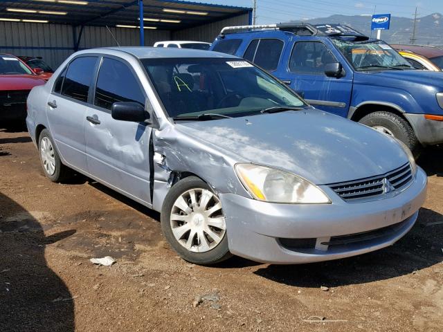 JA3AJ26E06U066838 - 2006 MITSUBISHI LANCER ES SILVER photo 1