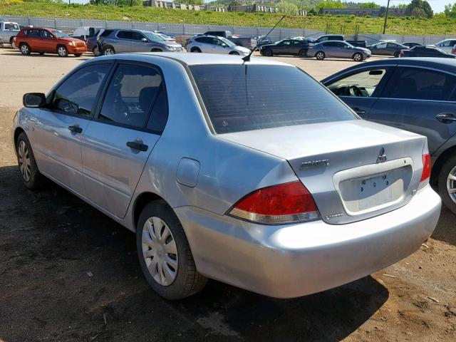 JA3AJ26E06U066838 - 2006 MITSUBISHI LANCER ES SILVER photo 3