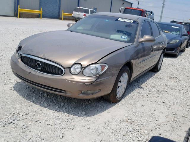 2G4WC552861225218 - 2006 BUICK LACROSSE C BROWN photo 2