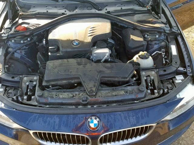 WBA4C9C54GG137753 - 2016 BMW 428 XI BLUE photo 7