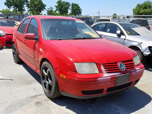 3VWSC29M5YM090608 - 2000 VOLKSWAGEN JETTA GLS RED photo 1