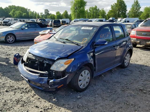 JTKKT604660145647 - 2006 TOYOTA SCION XA BLUE photo 2