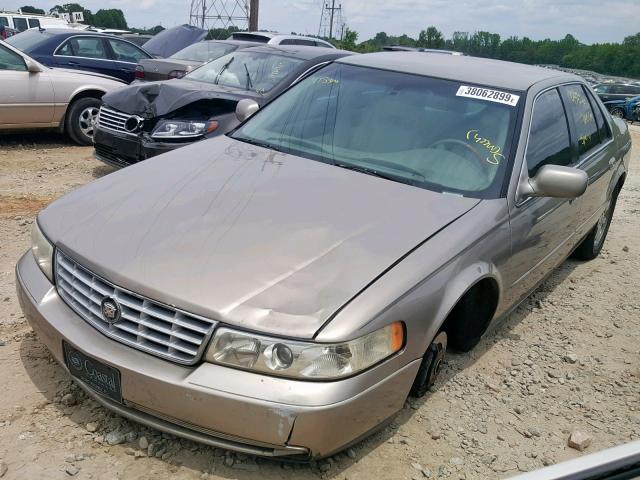 1G6KS54Y41U186901 - 2001 CADILLAC SEVILLE SL BEIGE photo 2