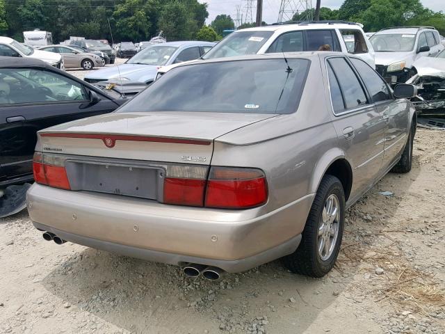 1G6KS54Y41U186901 - 2001 CADILLAC SEVILLE SL BEIGE photo 4