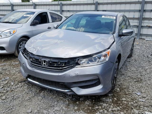 1HGCR2F35HA131805 - 2017 HONDA ACCORD LX SILVER photo 2