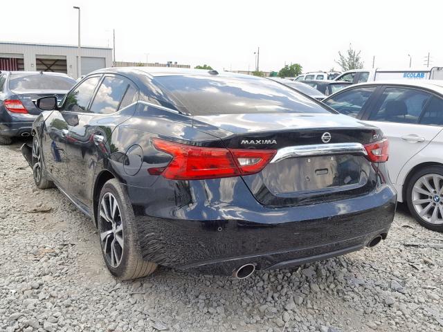 1N4AA6AP5JC382399 - 2018 NISSAN MAXIMA 3.5 BLACK photo 3