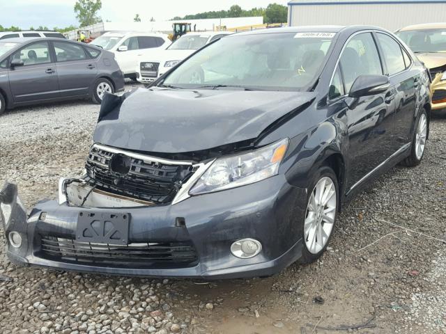 JTHBB1BA9A2038037 - 2010 LEXUS HS 250H BLACK photo 2