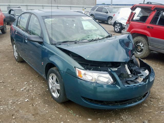 1G8AJ55F97Z187928 - 2007 SATURN ION LEVEL GREEN photo 1