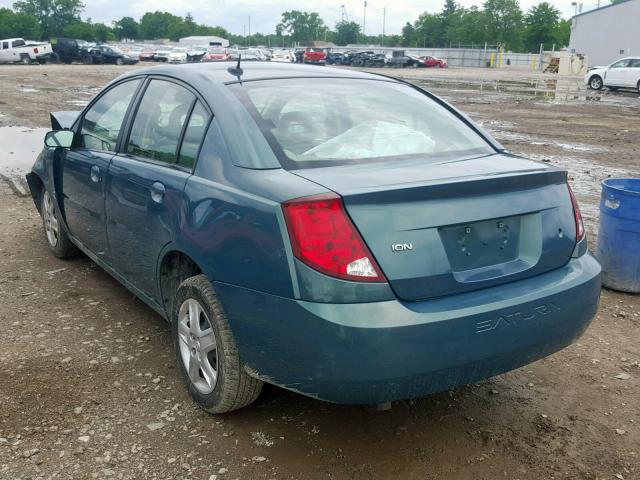 1G8AJ55F97Z187928 - 2007 SATURN ION LEVEL GREEN photo 3
