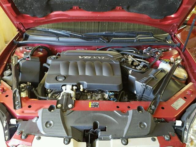 2G1WB5E39E1100672 - 2014 CHEVROLET IMPALA LIM RED photo 7