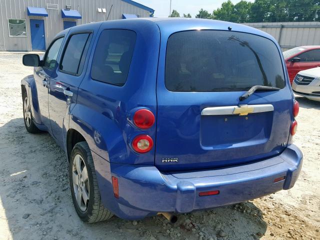 3GNDA13D36S572594 - 2006 CHEVROLET HHR LS BLUE photo 3