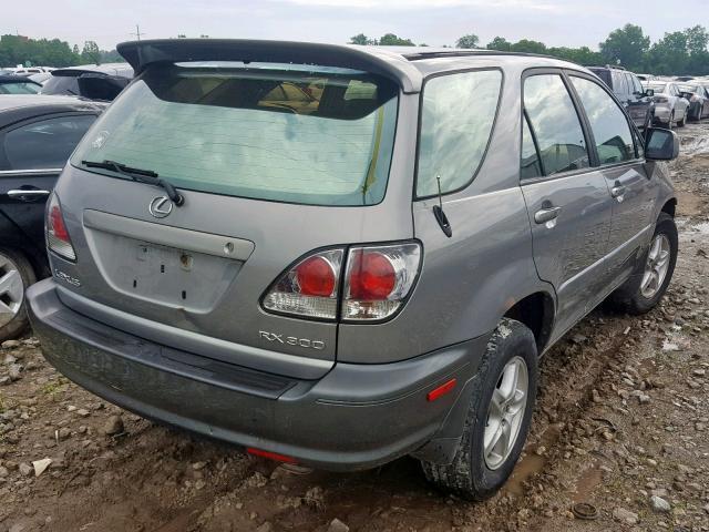 JTJHF10U630313792 - 2003 LEXUS RX 300 GRAY photo 4