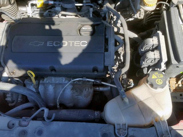 1G1JB5SH6C4141949 - 2012 CHEVROLET SONIC LS RED photo 7