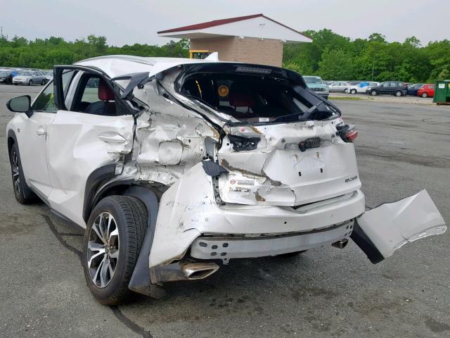 JTJBARBZ5F2030966 - 2015 LEXUS NX 200T WHITE photo 9