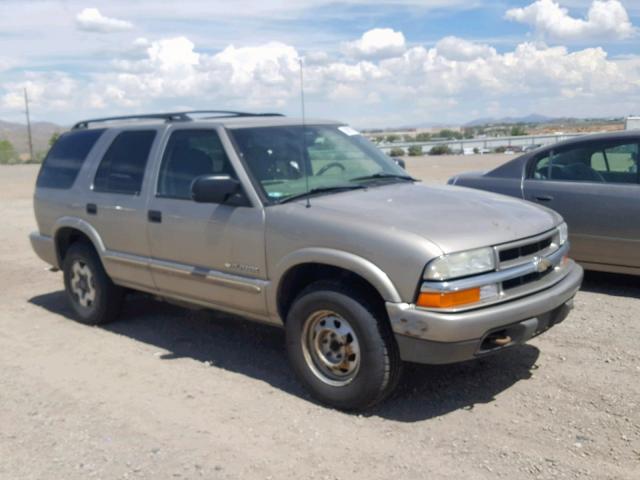 1GNDT13X84K146557 - 2004 CHEVROLET BLAZER TAN photo 1