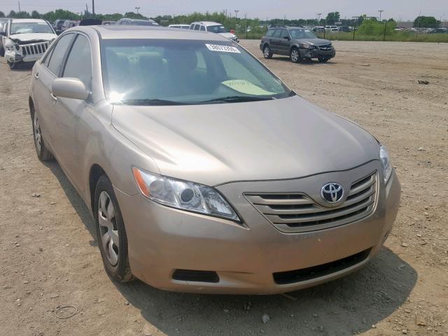 4T1BE46K97U525034 - 2007 TOYOTA CAMRY NEW GOLD photo 1