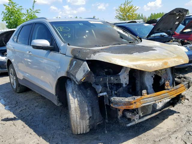 2FMPK4J97KBB29153 - 2019 FORD EDGE SEL SILVER photo 1