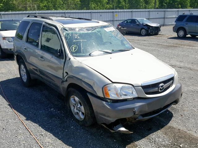 4F2CZ96144KM34228 - 2004 MAZDA TRIBUTE ES ვერცხლისფერი ფოტო 1