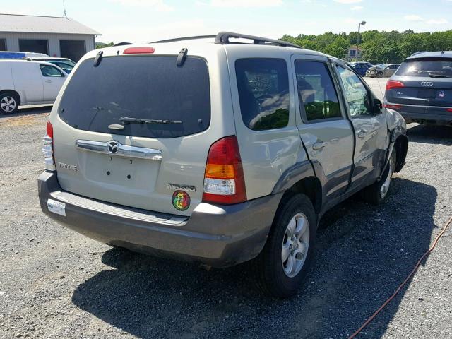 4F2CZ96144KM34228 - 2004 MAZDA TRIBUTE ES ვერცხლისფერი ფოტო 4