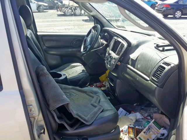 4F2CZ96144KM34228 - 2004 MAZDA TRIBUTE ES ვერცხლისფერი ფოტო 5